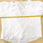 Joie  100% cotton gauze oversized top with pleated shoulders Photo 3