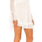 Hemant & Nandita Cleo Mini Dress Size Medium White Photo 1