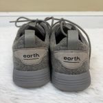 Earth Scenic Quartz Dark Gray Lace Up Fabric Sneakers Size 6 Photo 4