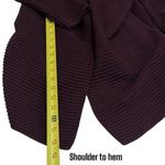 CAbi  Regal Longline Duster Button Shawl Collared Cardigan Cozy Holiday Luxury M Photo 10