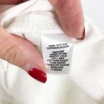 Lou & grey NWOT White Neutral Tampered Cotton Drawstring Pants Size 4 Coastal Photo 14