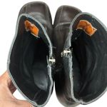 Harley Davidson Harley Davison Scorch Flame Motorcycle Boots Black Leather Block Heel Size 7 Photo 10