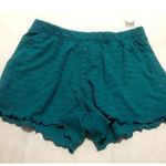 Stars Above teal pajama shorts size L Photo 0