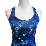 Lululemon Cool Racerback Tank Top Women’s Size 4 Windy Blooms Sapphire Rare Photo 1
