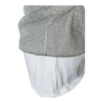 Chico's Grey Metallic Knit 3/4 Sleeve Cold Shoulder Tunic Size 2(L) Pullover Photo 6