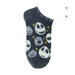 Disney Nightmare Before Christmas Socks Women's No Show 4 Size 4-10 Halloween B2 Photo 2