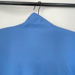 ZARA  Men's Light Blue Front Zipper Elastic Cuffs Collarless Bomber Jacket Size M Photo 5