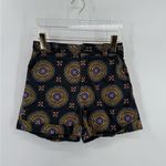 Anthropologie Maeve‎ by  Black Abstract City Shorts size 0 Photo 5