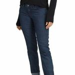 prAna New NWT Womens 14 32 Kara Jeans Skinny Dark Blue Cuff Long Stretch Organic Photo 0
