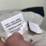 Dissh Cream Black Color Block Linen Mini Dress sz US 8 Photo 4