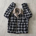 Urban Outfitters  Jacket Plaid  Fleece Lined BDG Sherpa Corduroy Coat Size Medium Photo 3