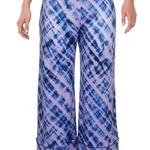 Terez  M Printed Seamless Cropped Wide-Leg Lounge Pants NWT Photo 1