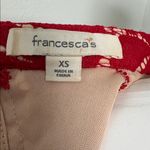 Francesca’s red lace festive holiday dress size XS Photo 9