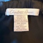 Charlotte Russe  Y2K‎ Vintage Black Satin Rosette Babydoll Dress M Fairy Whimsy Photo 10