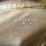 Lands' End mustard color long sleeve Y2K polo Photo 2