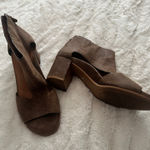 Kenneth Cole Gentle Souls By Size 8M Women's Brown Charlene Ankle Sandals Heels Photo 0