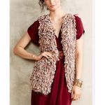 Anthropologie Hand Knit by Dollie Sherbet Loop Knit Vest Size M/L Photo 9