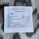 Socialite V Neck Long Sleeve Top Womens Multi Leopard Print Soft SZ L -#1687 Photo 9