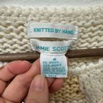 Vintage Jamie Scott Hand Knit Pastel Argyle Sweater Tank Size M Size M Photo 4