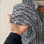 Joe Fresh  Blue Sheer High Low Medium Long Sleeve Blouse Photo 1