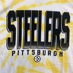 Pittsburgh Steelers NFL Team Tie Dye Long Sleeve T-Shirt M  Photo 1