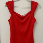 NA-KD Orange Red Tank Top Photo 0