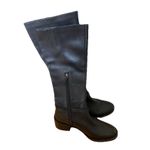 Linea Paolo Women's Kamile Black Leather Knee High Western Riding Boot Size 7.5 Photo 4