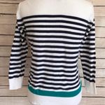Loft Striped Preppy Cardigan Photo 2