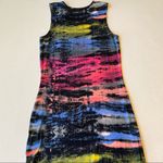 Topshop  Colorful Sleeveless MIDI Dress Photo 5