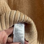 J.Crew Ribbed Funnelneck Sweater In Linen-cotton Blend Tan Knit NWT Size XXS Photo 9