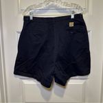 Ralph Lauren Lauren  Navy Blue Cotton Midi Shorts size 14 Photo 6