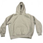 Aritzia Gray grey cozy fleece Hoodie mega sweatshirt oversized xxs Photo 0