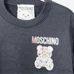 Moschino  Couture Black Sweatshirt With Logo
Print(Size Small/42) Photo 5