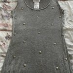 Urban Outfitters Out from Under UO gray metal decorations rayon tank top maxi dress, size XS Photo 5