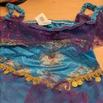 #4 Women's 2Pc Gypsy Belly Dancer 💃 Halloween 🎃 Costume Blue Purple size Medium Photo 5