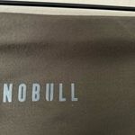 Nobull  high rise biker shorts olive green medium 6” Photo 4