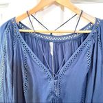 Mono Reno navy 3/4 sleeve top Photo 6