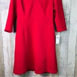 Lauren Ralph Lauren Size 10 Petite Red 3/4 Sleeve V Photo 4
