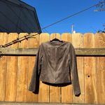 Calvin Klein faux suede jacket size 6 winter fall aesthetic Photo 1