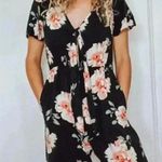 Band of Gypsies ⭐️ floral short sleeve jumpsuit in size small Photo 2