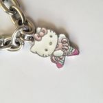 Sanrio Vintage Hello Kitty Ballerina Silver Tone Charm Bracelet Photo 5