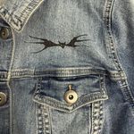 Disney  Nightmare Before Christmas Jacket Womens 3 Blue Denim Simply Meant To Be Photo 4