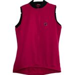 Pearl Izumi  Ultra Sensor Cycling Jersey Tank Top Zip Up Back Pockets Red Medium Photo 0