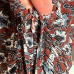 Veronica Beard 6 Anjali Silk Floral Print Mini Dress Fall Cottagecore Fairy Mood Photo 11