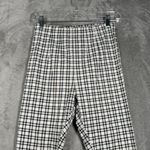 Urban Outfitters  Pants Womens‎ 0 White Black Windowpane Plaid Preppy Academia Photo 3