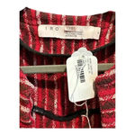 IRO Red, White & Black Inland Tweed Striped Jacket Photo 3