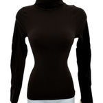 Spanx On Top And In Control Classic Turtleneck Dark Brown Shaping Top Sz Large Photo 0
