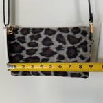 Jen & Co. NWT Leopard Print Fur Crossbody Purse Faux Leather 5 Packages Photo 9