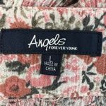 Angels Floral Cottagecore Garden Girl Romantic Gauzy Womens Flowy Top Large Pink Photo 2