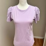 Generation Love Nina Ruffle Tee Shirt Lavender size XS Photo 1